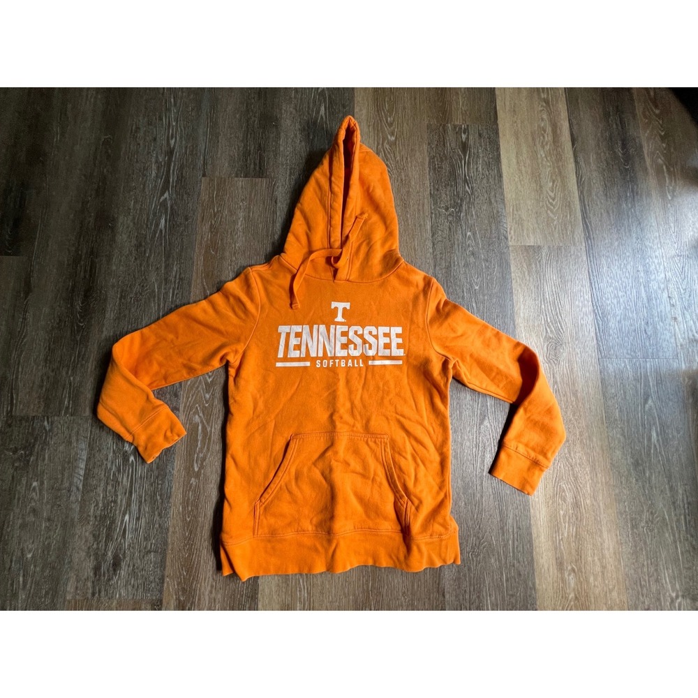 Fanatics Tennessee Softball Hoodie Mens Medium Orange Pullover Sweatshirt